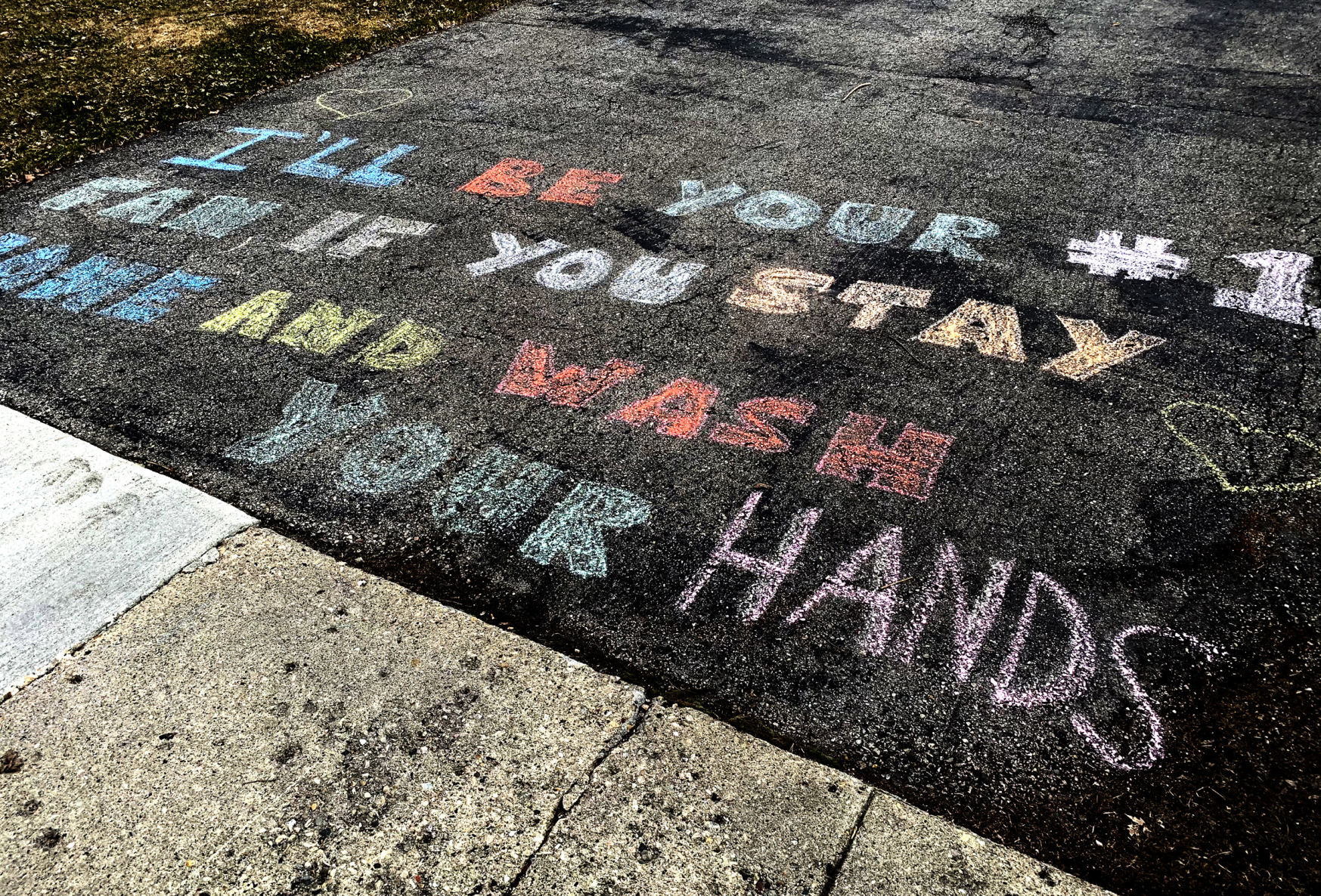 Chalk message